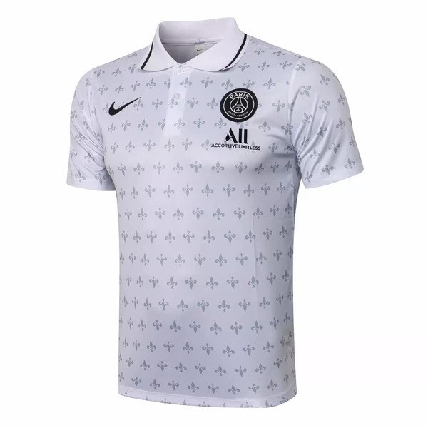 Polo Paris Saint Germain 2021-2022 Blanco